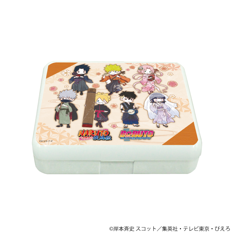 小物ケース「NARUTO＆BORUTO」01/集合デザイン 和楽器ver.(グラフアートイラスト)
