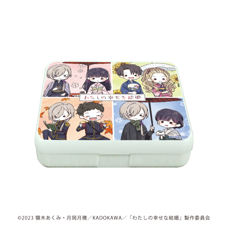 小物ケース「わたしの幸せな結婚」01/コマ割りデザイン(グラフアートイラスト)